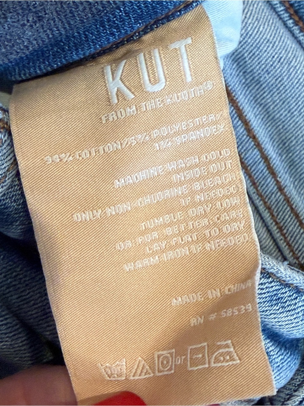 Light Wash Straight Leg Jeans - Picture 5 of 10